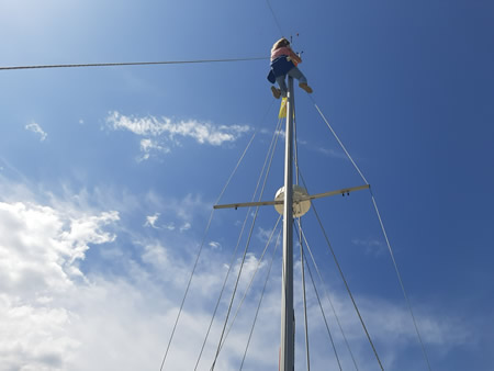 MASTHEAD and RIGGING CHECKS